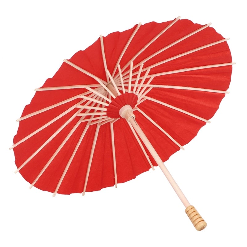 Kids Painting Umbrella 30 Inch High-Quality Paper - DIY Paper Umbrella for Kindergarten Art Projects - Oil Paper Umbrella for Kids Craft Activities - Image 5