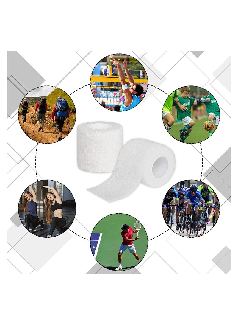 Zikra 8 Pack Elastic Self Adhesive Tape All Sports wrap Tape - Image 4