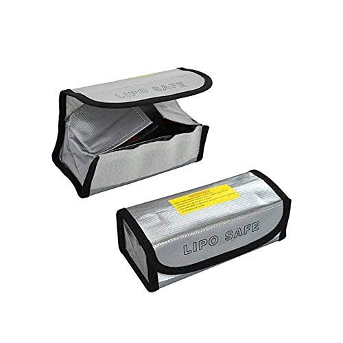 sccsport 4pcs Lipo Battery Fireproof Explosion Proof Bag Storage Guard Safe Pouch 185mm - Image 5
