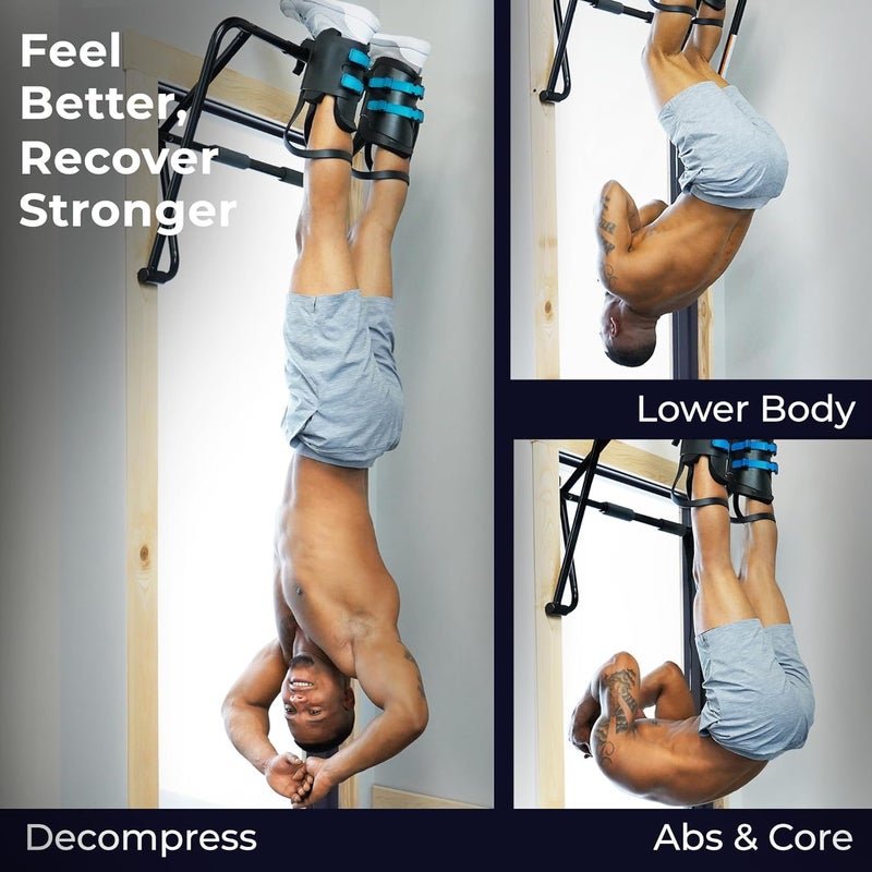 Teeter EZ-Up Gravity Boots for Inversion Decompression Stretching, Back Pain Relief and Abdominal Exercise - Image 2
