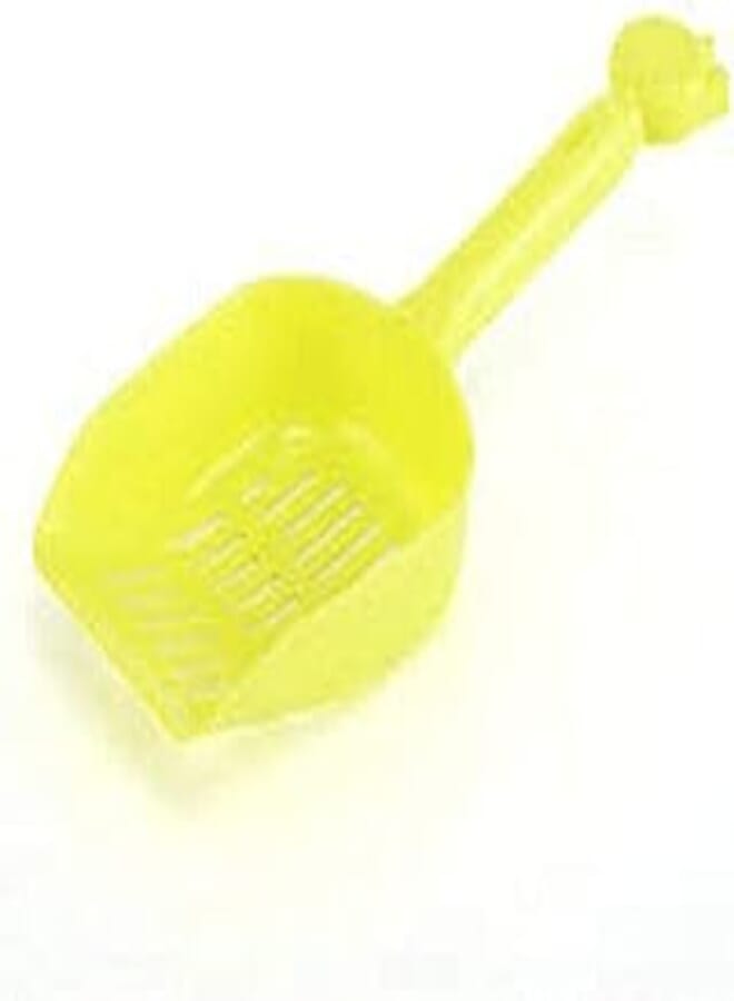 مغرفة فضلات القطط - صفراء