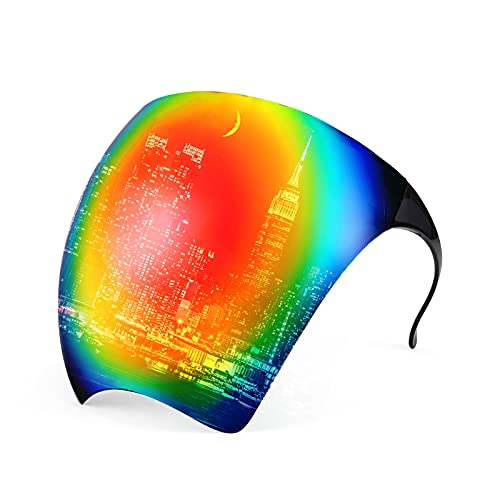 FEISEDY Full Cover Face Visor Protective Glasses Mirror Shield Sunglasses Anti Fog B2781 - Image 1