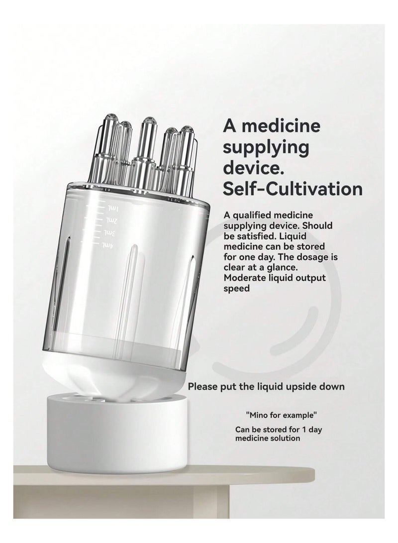 KHAJUL 1pc Mini Oil Comb, Scalp Massager, Nourishing Hair Growth Serum Comb, Essence Nourishing Liquid Regulator - Image 3