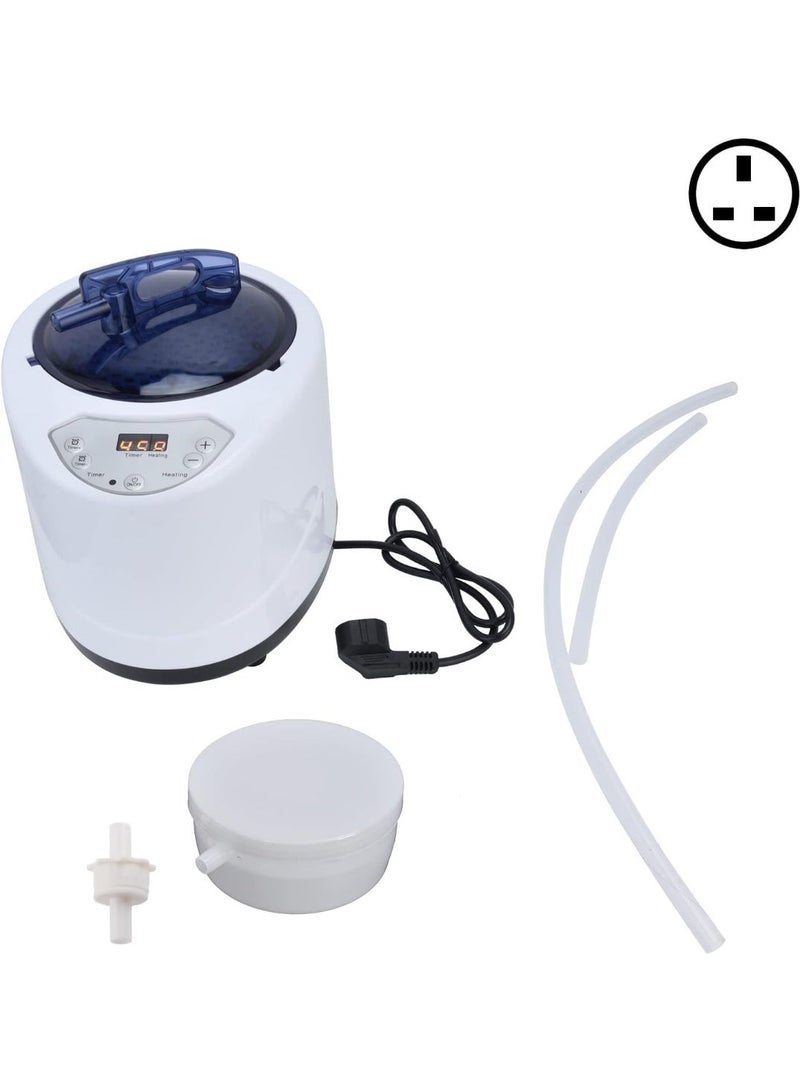 Relax Smart Portable Sauna Personal Sauna Tent for Home with 2.6L Steamer, Portable Steam Sauna Box with Remote Control, 15 Levels Adjustment,Fast Heating,Steam Saunas for Home Relaxation,Including Chair - Image 4