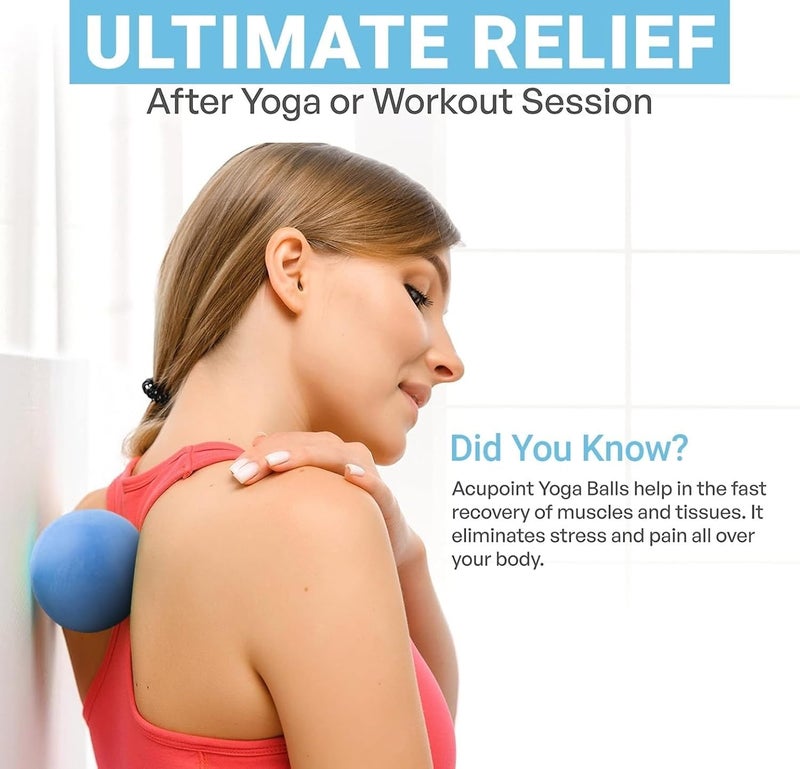 Bodylastics Lacrosse & Acupressure Spike Massage Ball Combo for Deep Tissue, Muscle Recovery & Myofascial Release | Foot, Back, Neck & Shoulder Pain Relief | Portable, Spiky Trigger Point Therapy - Image 5