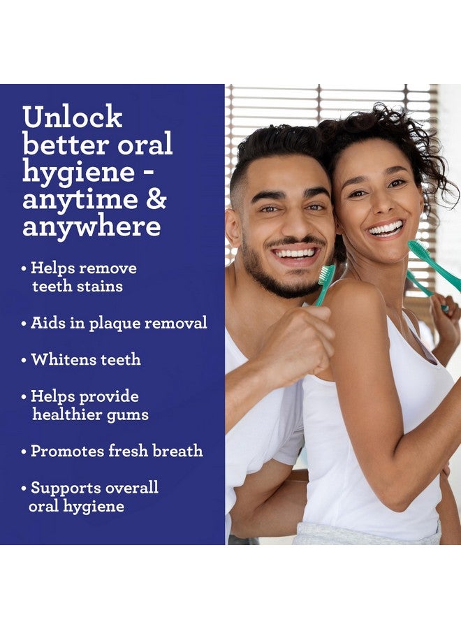 جوراناندا فرشاة أسنان جوروناندا القابلة للطي مع غطاء مدمج، مثالية للسفر والمشي لمسافات طويلة والتخييم، صغيرة الحجم وقابلة للحمل، فرشاة أسنان سهلة الحمل مع شعيرات ناعمة ومقبض مريح، للبالغين والأطفال (قطعة واحدة) - Image 4