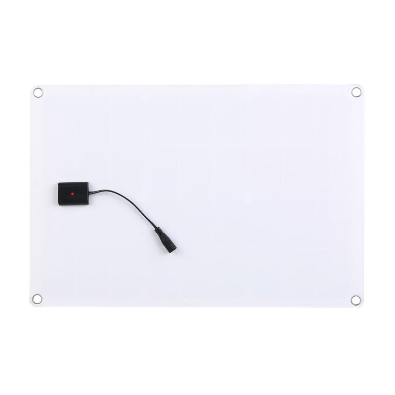 Solar Panel 12V Power Anti-Reflective High Transparency Low Iron-Tempered Glass - Long Service Life Monocrystalline Silicon for Extended Outdoor Use - Image 3