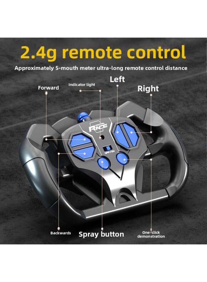 Product 1:18 Skeleton High-speed Skeleton Remote Control Car Boy Racing Car Four-way Charging Remote Control Car Children's Toy Wholesale-Color:2.4G High-speed Remote Control Car-Green-Proportion:Standard Single Power + Remote Control Battery + Screwdriver - Image 5