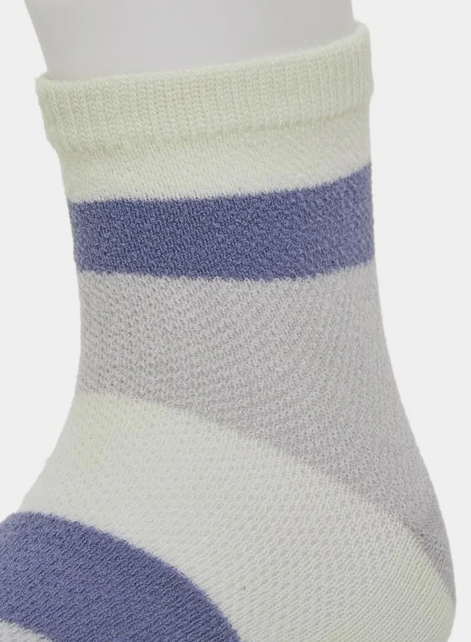 Styli Pack of 5 - Cartoon Printed Cotton Mid Tube Socks