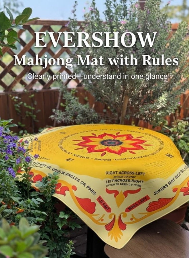 EVERSHOW Mahjong Mat（Yellow） - Image 5
