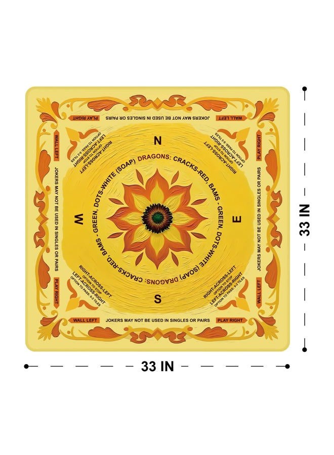 EVERSHOW Mahjong Mat（Yellow） - Image 4