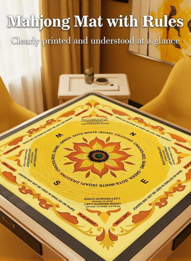 EVERSHOW Mahjong Mat（Yellow） - Image 2