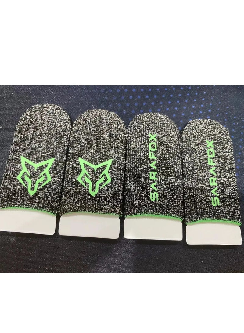 Sarafox v9 fingerless gloves 9th edition designed to adapt to different finger sizes Anti-sweat, anti-slip and touch sensitive Designed to adapt to different finger sizes - Image 3