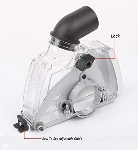 Aidelife Dust collecting Guard,Cutting Dust Shroud for Angle Grinders 4-1/2 inch to 5 inch - Image 4