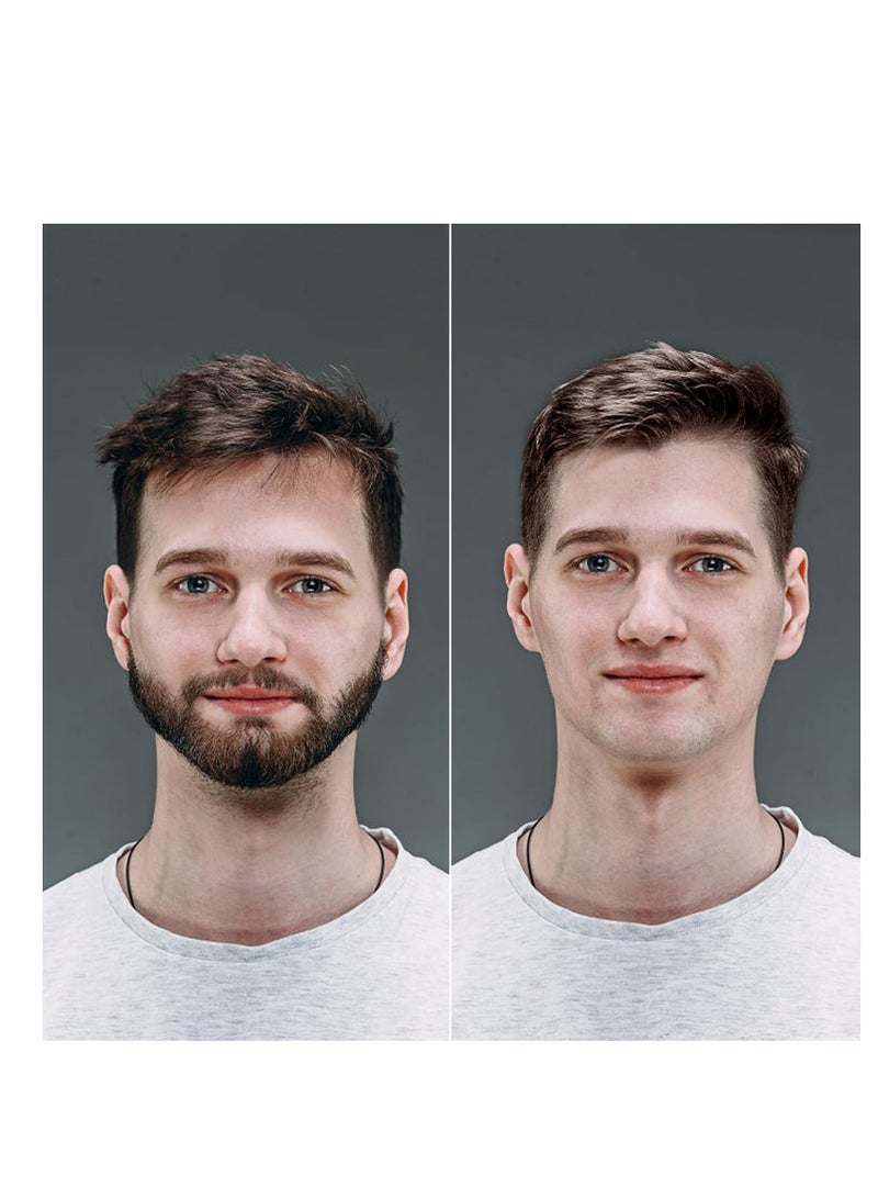 SYOSI Gillette Fusion Razors for Men, 1 Razor, 8 Blade Refills, Lubrastrip for a More Comfortable Shave and Smooth, with Gillette Fusion 5 Razor Blades, Compatible with Gillette Razors for Men - Image 5