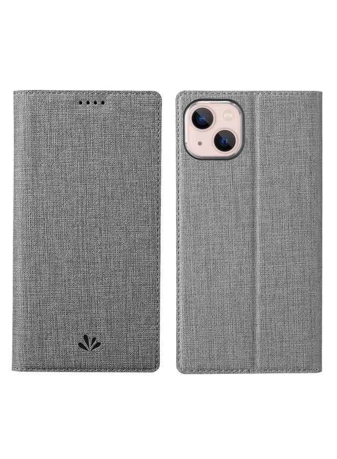 Case For iPhone 13 DMX Series Shockproof Magsafe Magnetic Horizontal Flip Leather Phone Case