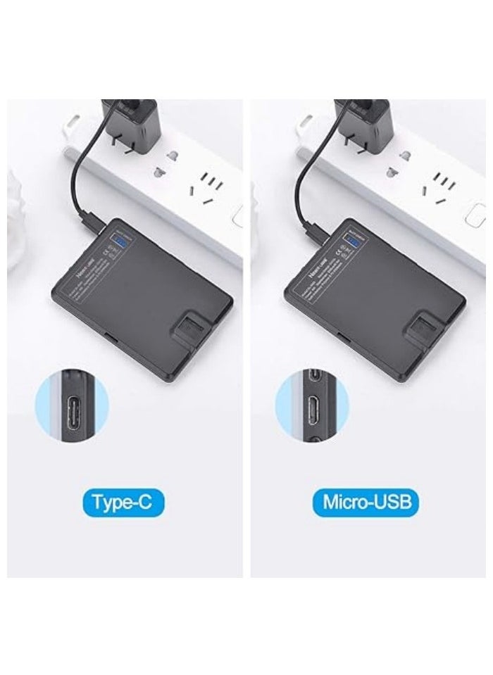 Generic 60 LED High Power Rechargeable Clip Fill Video Conference Light with Front & Back Clip, Adjusted 3 Light Modes for Phone, iPhone, Android, iPad, Laptop, for Makeup, TikTok, Selfie, Vlog  - Image 5