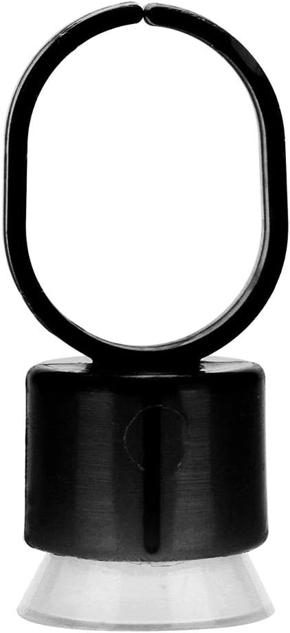 Disposable Tattoo Ink Ring Cups Pigment Holder With Sponge for Microblading Permanent Makeup Supplies100Pcsblack