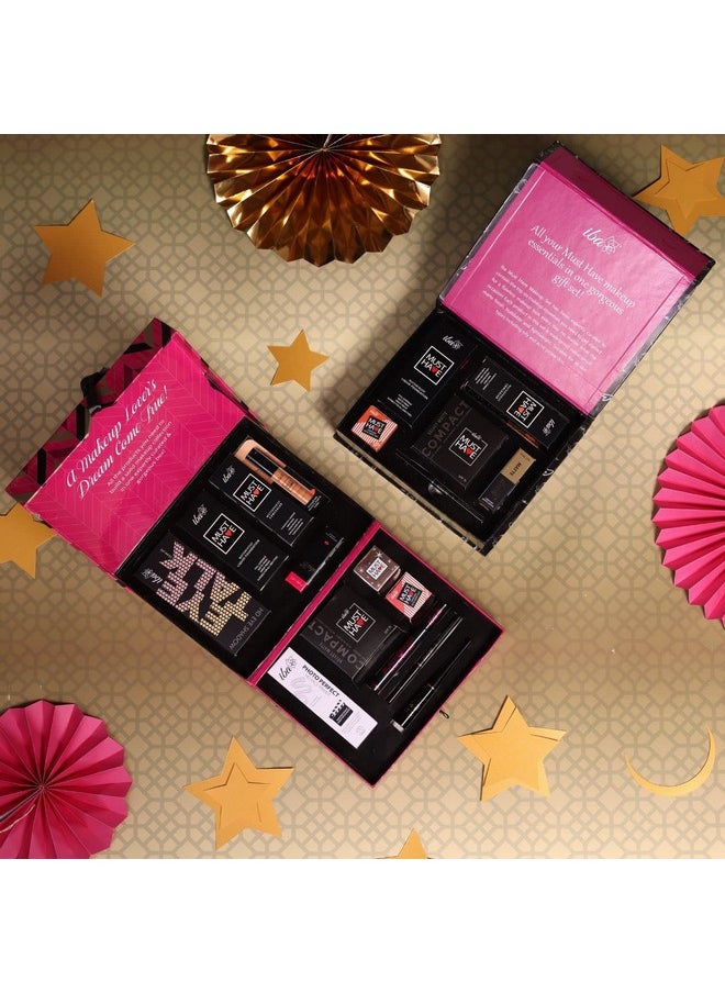 Iba Iba Must Have Makeup Set (Medium) | Gifts for Women | Waterproof Foundation, Concealer, Matte Compact, Lip & Cheek Tint, Matte Lipstick, Smudge Proof Kajal | Makeup Kit for Women  - Image 4