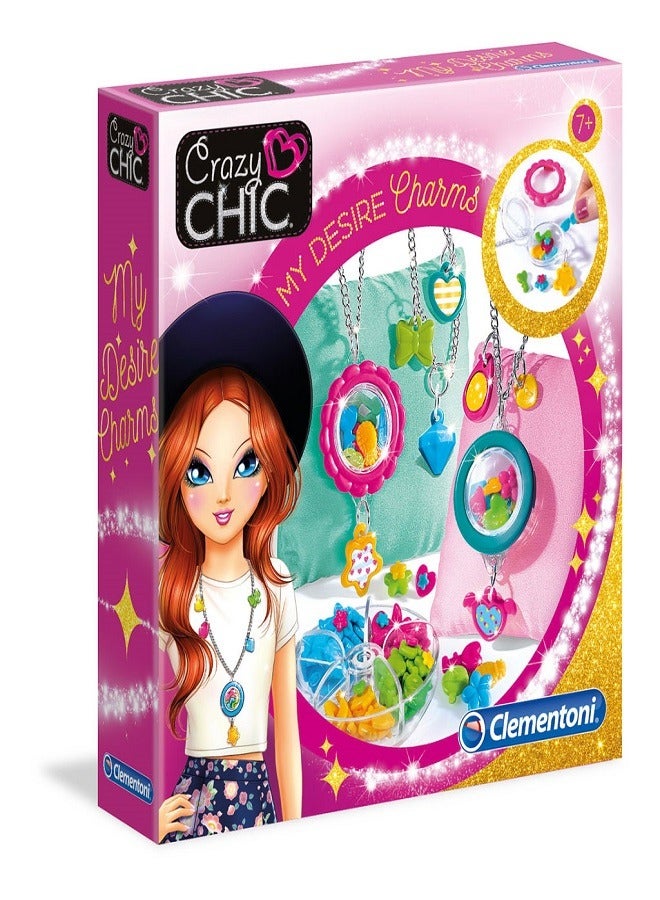 Clementoni CRAZY CHIC - PENDANTS WITH MINIATURES