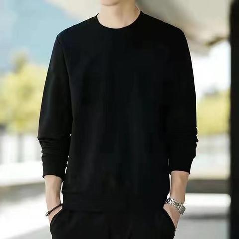 Shark Hat Sweatshirt 2021 Autumn and Winter New Mens and Womens Couple Velvet Loose Student Funny Design Sense Top Coat Thin black crew neck sweater