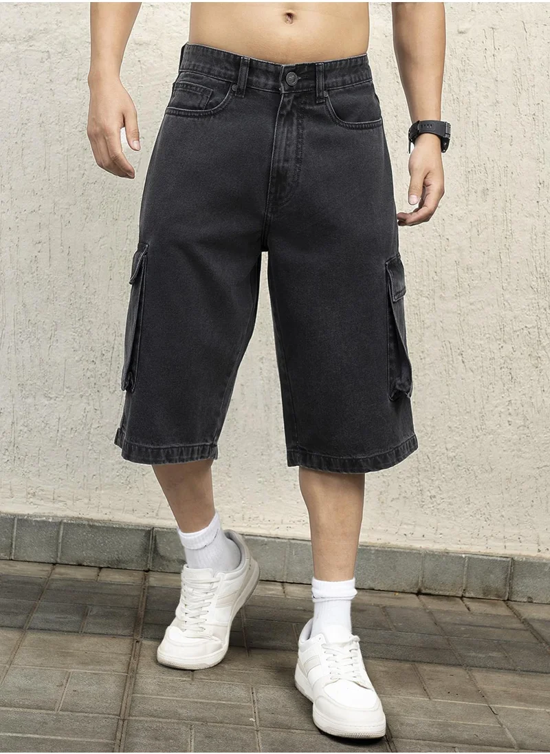 Hubberholme Men Black Shorts