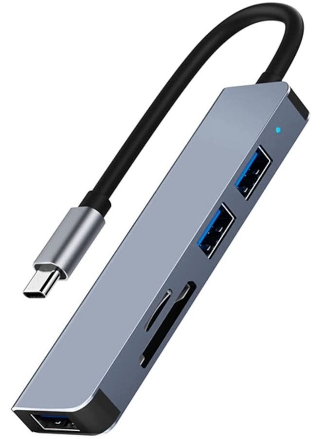 Cordova USB C Hub USB 3.0 Adapter Multi USB Port 5 in 1 USB Type C  - Image 1