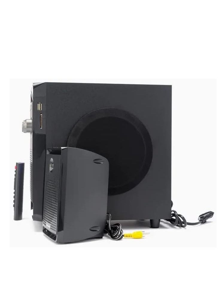 General - Gamma Speaker GT-4420 Multimedia Speaker USB And FM Radio Remote Equipped With RGB Lighting Pure And Powerful Sound Made Of High Quality Materials Designed In A Modern And Elegant Style - Image 1