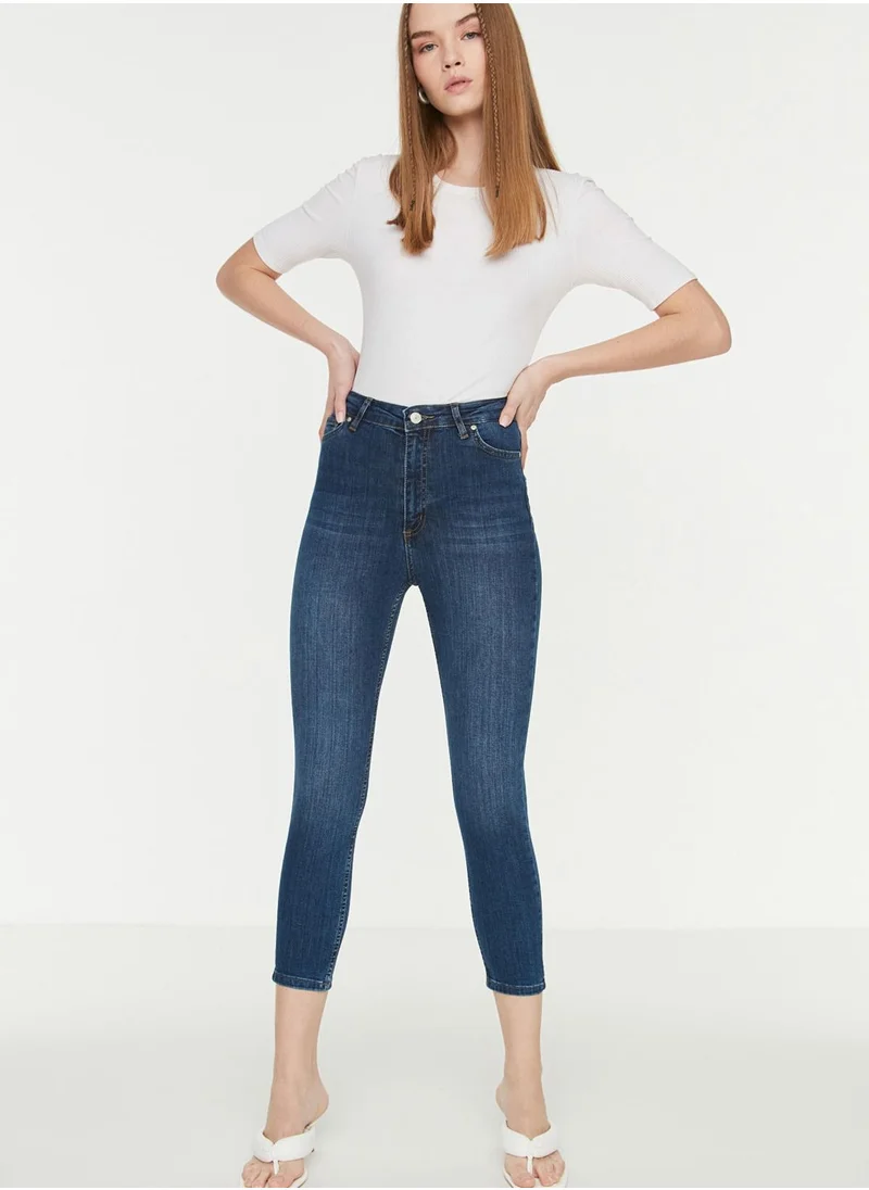 trendyol High Waist Ankle Jeans