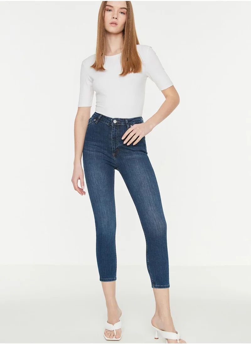 trendyol High Waist Ankle Jeans