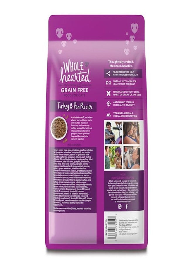 WholeHearted Grain Free Turkey Formula Dry Cat Food 3 lbs. - Image 2