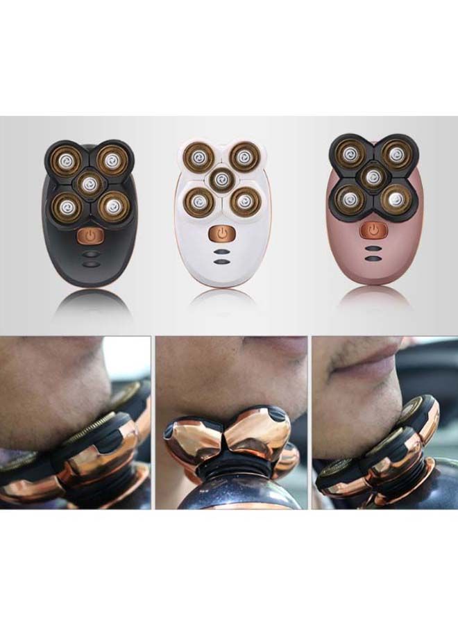 Loquat 5-Piece Multi-Functional Washable Electric Shaver Kit White - Image 3