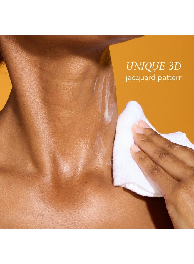 Kat Burki 100% Cotton Facial Cloths - Gentle & Effective Cloth to Erase Waterproof Mascara, Eyeliner, Foundation & Lipstick, 3 Pack - Image 5