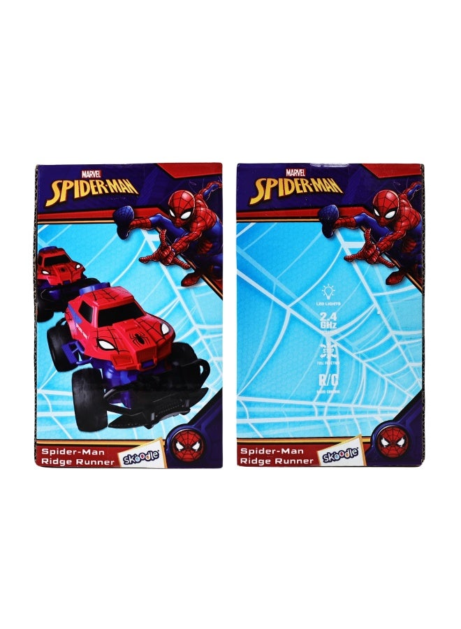 MARVEL سبايدر مان ريدج رنر | تردد 2.4 جيجاهرتز | تحكم عن بعد R/C | وظيفة كاملة | العمر 3 سنوات وما فوق - Image 3