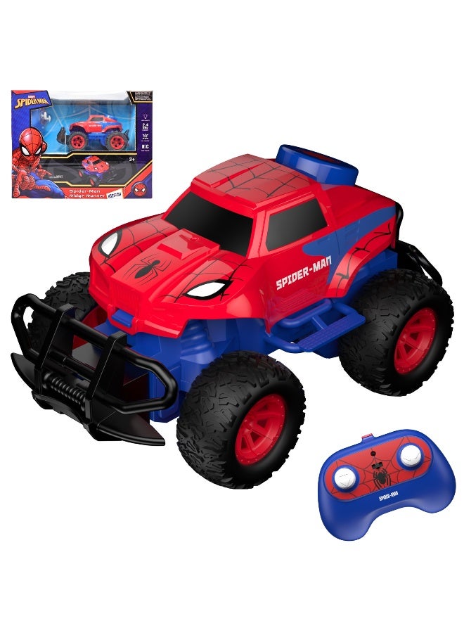 MARVEL سبايدر مان ريدج رنر | تردد 2.4 جيجاهرتز | تحكم عن بعد R/C | وظيفة كاملة | العمر 3 سنوات وما فوق - Image 1