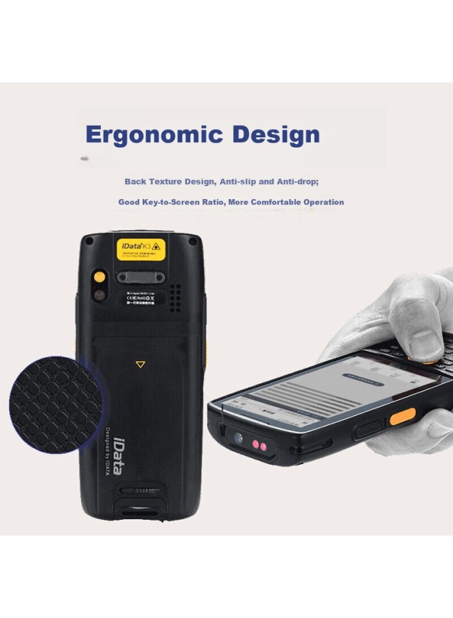 Idata K3s High-end Handheld Data Terminal, Pda Barcode Scanner, Water Collection Erp, Bluetooth Barcode Gun, Inventory Machine, 1d/2d Scanner, Three-year Quality Warranty - Image 4