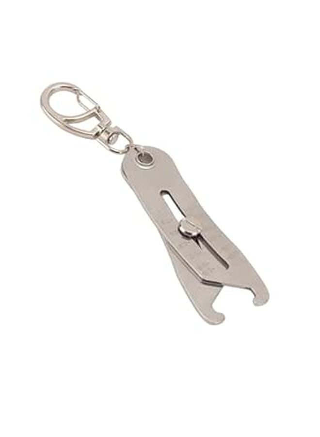 Portable Thread Checker Keychain Tool For Nuts And Bolts With Size Chart - Image 1