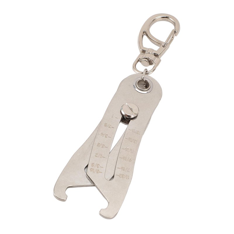 Portable Thread Checker Keychain Tool For Nuts And Bolts With Size Chart - Image 5