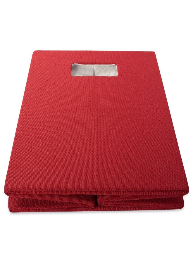 ديي مكعب تخزين قابل للطي من البوليستر من DII، صلب، خفيف الوزن ومتين، مربع صغير، 11×11×11، لون صدأ - Image 3