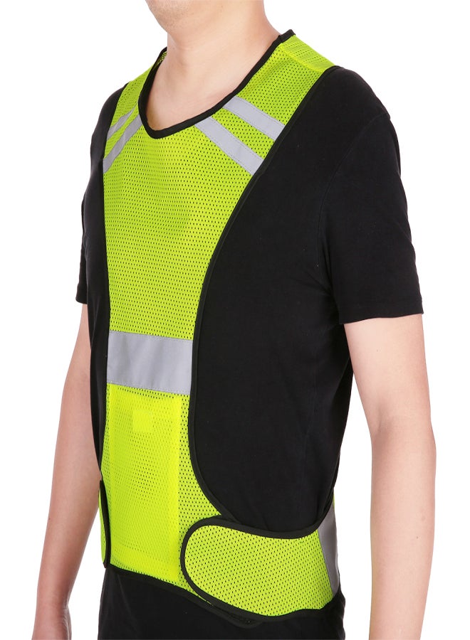Lightweight Breathable Mesh Reflective Vest High Visibility Safety Vest Gear for Running Walking Cycle Jogging - Image 5