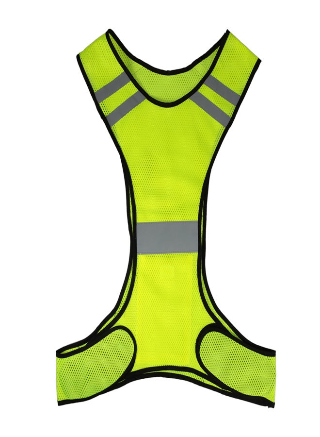 Lightweight Breathable Mesh Reflective Vest High Visibility Safety Vest Gear for Running Walking Cycle Jogging - Image 1