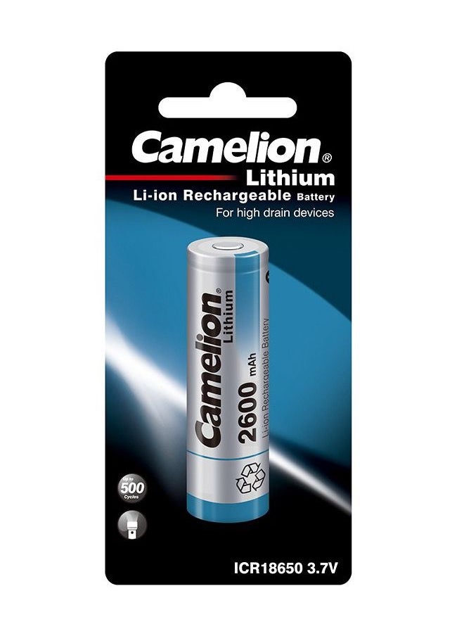 Camelion camelion rechargeaable lithium battery ICR 18650 and 3.7v - pzsku/Z38615F196B3DA7E174AAZ/45/_/1666198636/83198f4d-e144-44eb-9851-a1348d85dee4