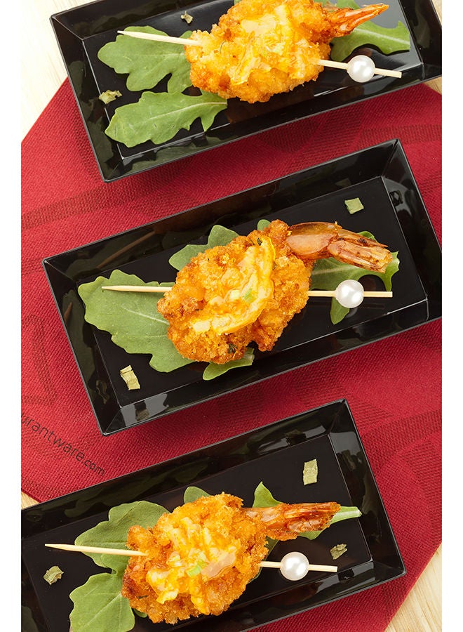 Restaurantware 4 Inch Decorative Skewers, 1000 White Pearl Design Decorative Bamboo Skewers - Sharp Point, Sturdy, Bamboo Decorative Picks, For Appetizers Or Garnishes - Image 5