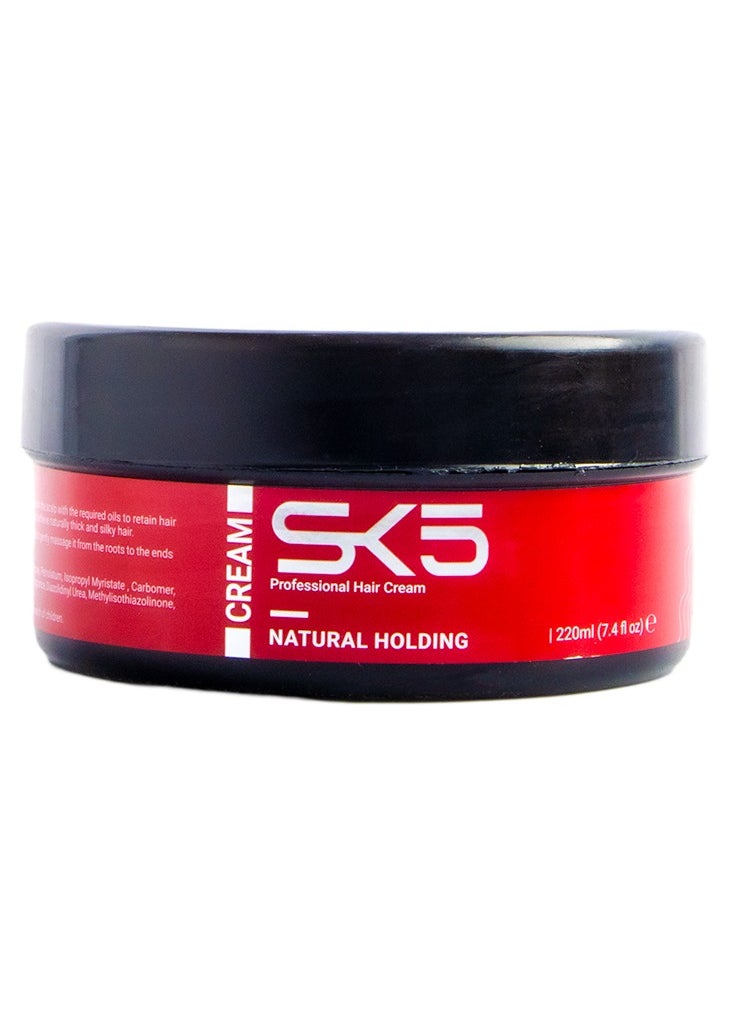 SK5 SK5 Damage Repair Hair Cream 220ml - Natural Hold & Density Boost  - Image 1