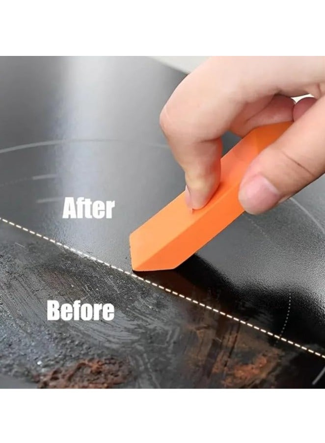 general 5pcs Stainless Steel Stain Remover Eraser Kitchen Limescale Rust Remover Cleaning Eraser for Home & Kitchen - Image 5