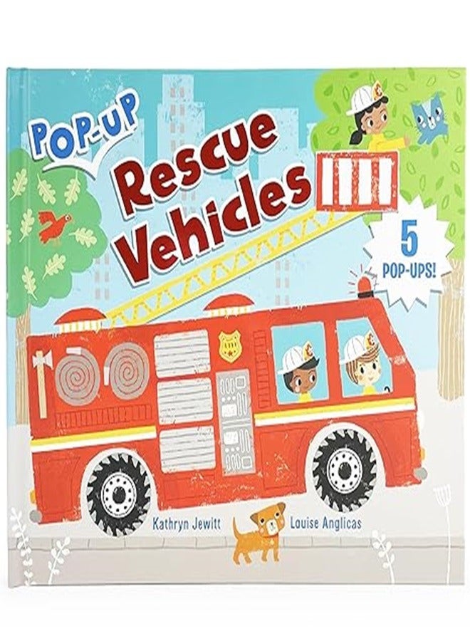 Rescue Vehicles Pop Up Vehicle Board Book 
