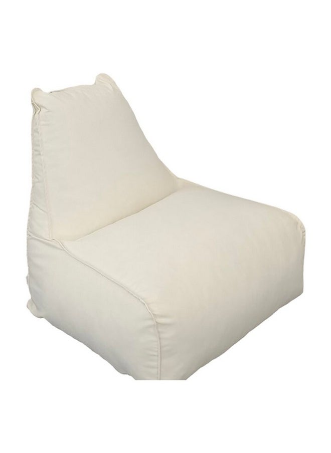 Micasa - Olefin High Quality Outdoor Bean Bag Cream 90 x 80 x 80 cm RL-938 - Image 1