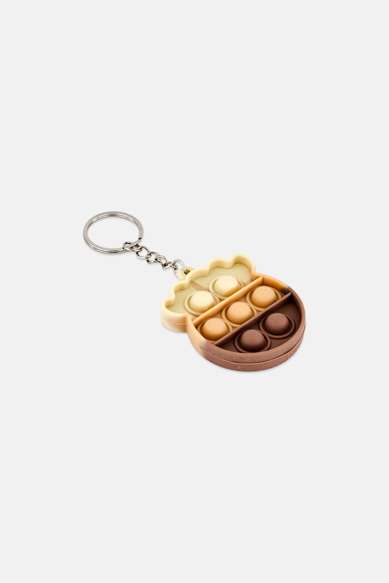 Muy Mucho Fidget Keychain, Multicolor - Image 2
