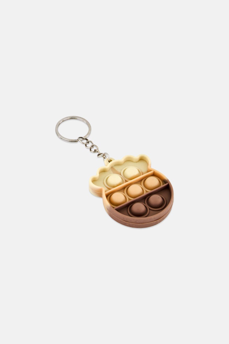Muy Mucho Fidget Keychain, Multicolor - Image 3