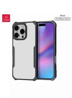XUNDD XUNDD Urban Armor Gear Shockproof Case (Black)-iPhone 16 Pro  - Image 1